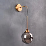 lampe murale or moderne élégante transparente cuisine chambre coucher salle manger entree étude