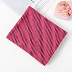 serviette microfibre compressée séchage rapide toilettage coton polyester multiusage imprimé solide moderne sportif