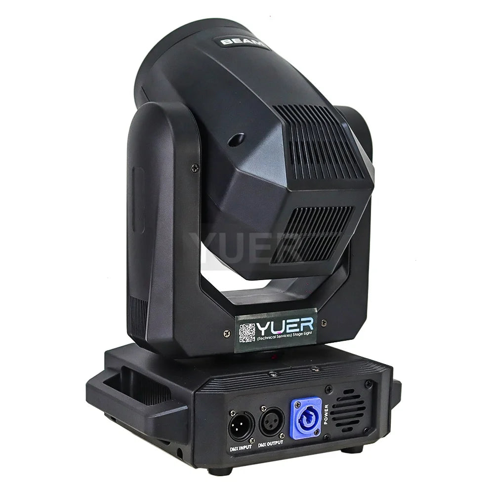 projecteur scène professionnel led 200w noir moderne effets arc ciel dmx disco
