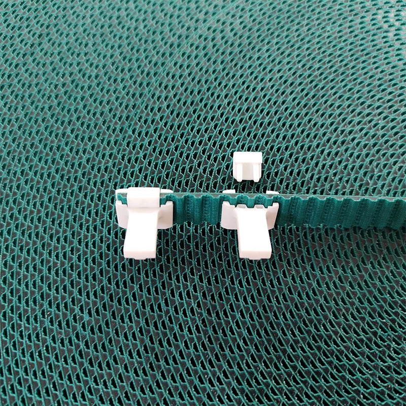 ceinture polonaise chanvre vert maille fine clips blancs moderne 10.5mm 11.5mm