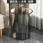 poubelle moderne transparente or grande chambre salon salle bain minimalistestyle