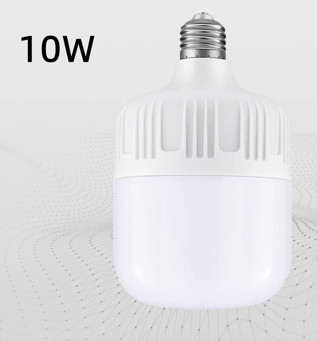 ampoule led blanc rayures verticales moderne culot e27 6000k 121v 240v 10w 15w 20w