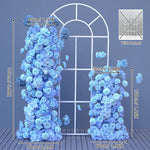 arche fleur blanche décor mariage fête anniversaire banquet cérémonie mur floral moderne grande taille
