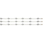 ruban led lumineux blanc adhésif moderne led encastrable connecteur rouge fixe télévision