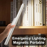 lampe led table rechargeable batterie lithium blanc moderne minimaliste adhésive gradation continue