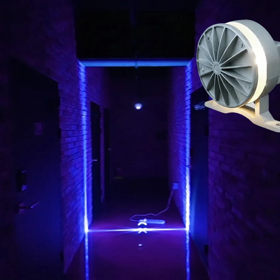 ventilateur mural gris moderne 110v led 220v certification vde ul rohs