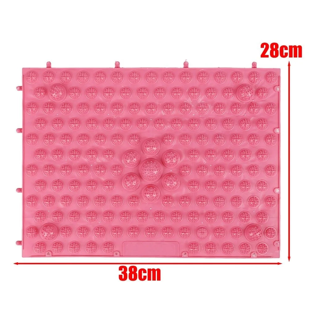 tapis massage points concaves violet vert rose bleu moderne opacité yoga circulation sanguine