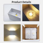 appliques murales led blanc modernes fixées mur ampoules led years garantie aluminium