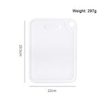 planches découper rectangulaires plastique pp vert pastel rose clair blanc moderne respectueux environnement