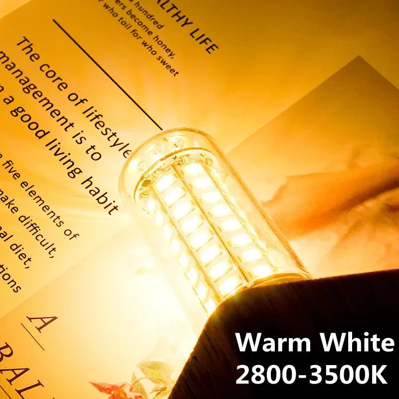 ampoules led e27 e14 blanc grains maïs moderne 360° vis 220v 50000h