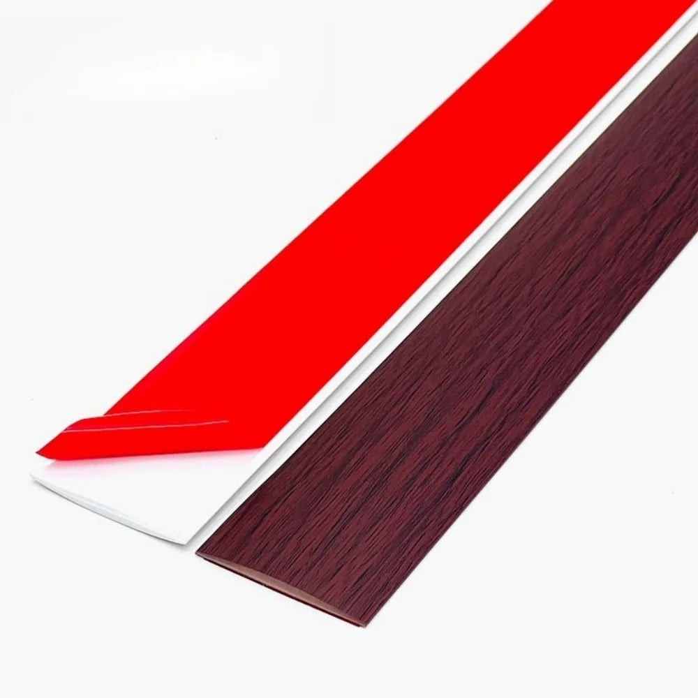 ruban transition sol adhésif aspect bois moderne gris beige marron clair rouge 50mm