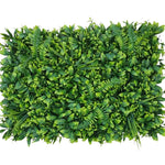 panneaux murals gazon artificiel uv résistant forme carrée couleur verte intimité extérieur moderne naturel