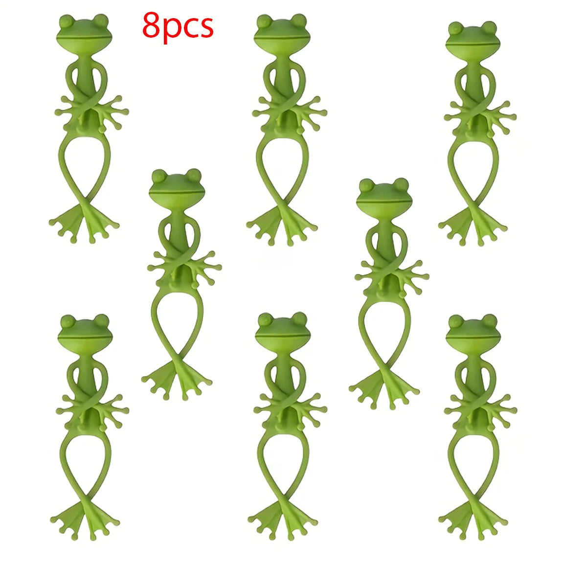 supports plantes forme grenouille vert décorative ludique 13.5cm hauteur 6cm largeur ensemble items