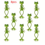 supports plantes forme grenouille vert décorative ludique 13.5cm hauteur 6cm largeur ensemble items