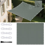 toile d'ombrage beige uni moderne 2x2m 2x3m 3x3m 3x4m 4x5m opaques