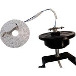 éclairage led moderne plaque circulaire blanc diodes économie energie facile 85 265v abs