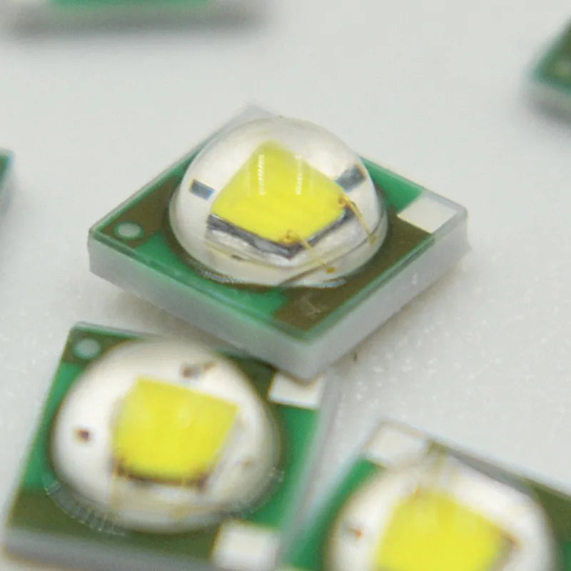 Diodes led 3w vert jaune 3000k 6500k emballage plastique moderne projecteur bricolage