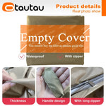 couvre lit moderne beige rayures horizontales zip imperméable doublure intérieure lit bébé adulte