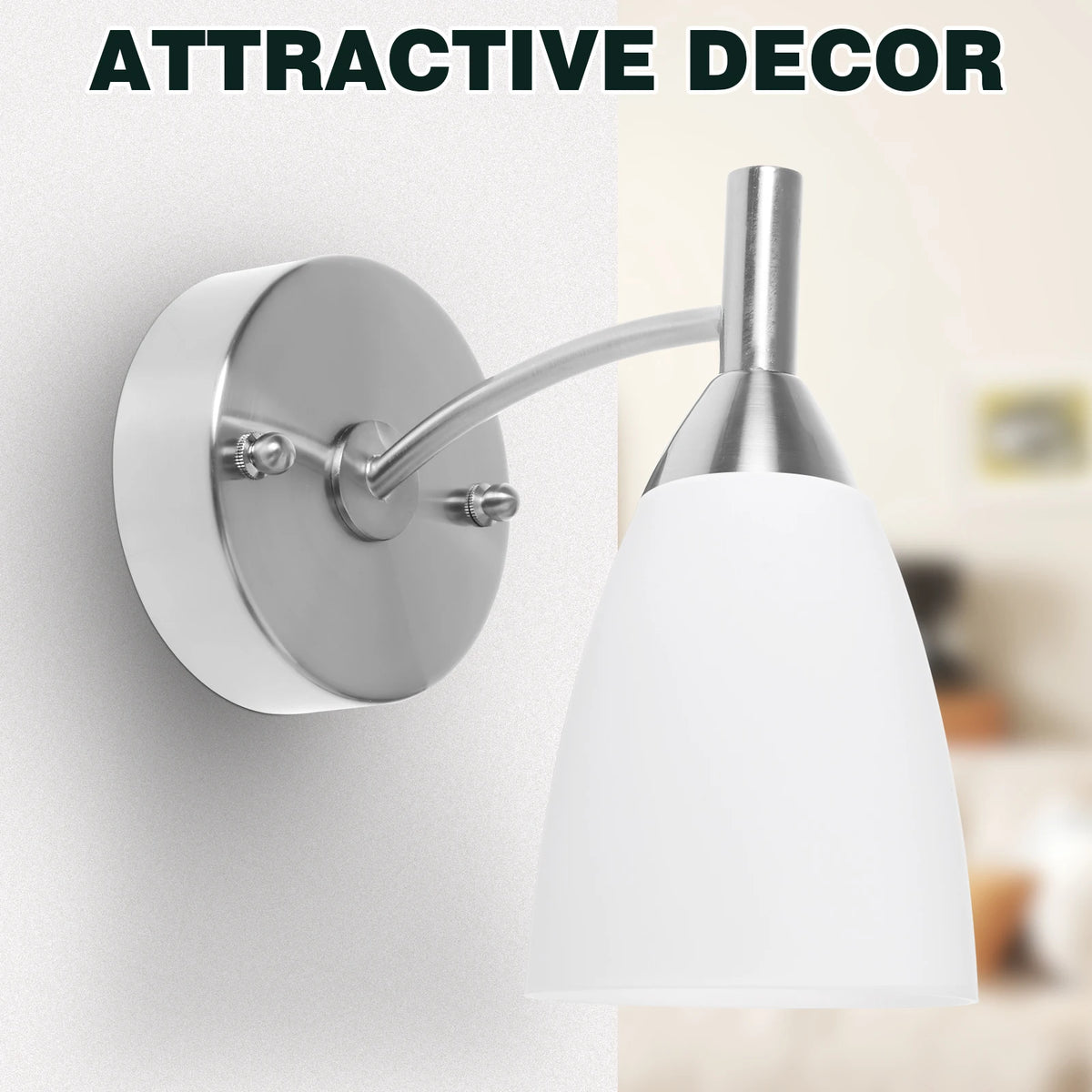 abat jour blanc moderne plastique opacique tringle lampes tables lampadaires 10cm 11.4cm