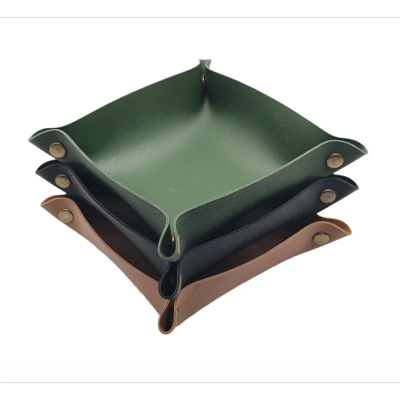 porte monnaie pliable simili cuir vert noir moderne minimaliste dorés marron clair rose gris