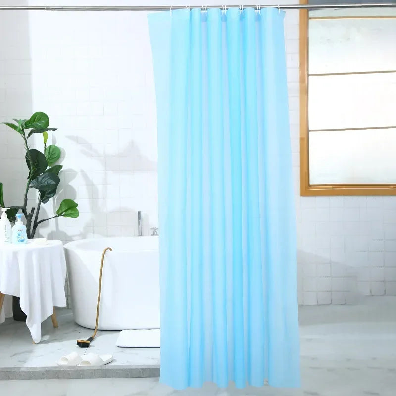 rideau douche gris moderne 180x180cm anneaux respectueux environnement