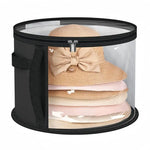 sac rangement transparent moderne chapeaux noir maille ceinture voyage plage