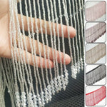 franges décoratives cristal argent doré noir rouge pale rose longueur 45cm largeur 10cm