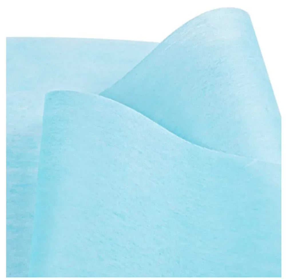 nappes table jetables tissu non tissé rose blanc bleu clair texturé mariage fête banquet
