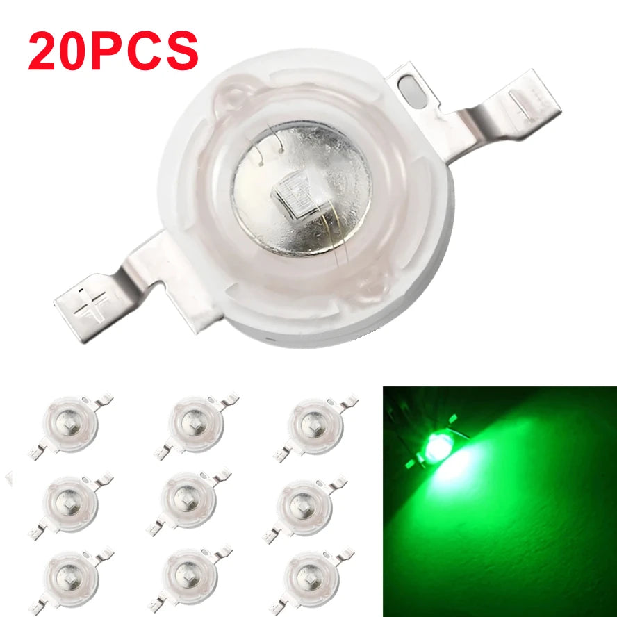 led rouges bleues vertes blanches modernes diy decoration clips haute puissance