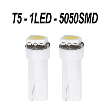 ampoules led instrumentation tableau bord voiture 12v petit blanc rouge vert jaune noir