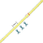 ruban led rayures horizontales vert bleu jaune 3000k 4000k 6000k adhésif moderne 5m 12v