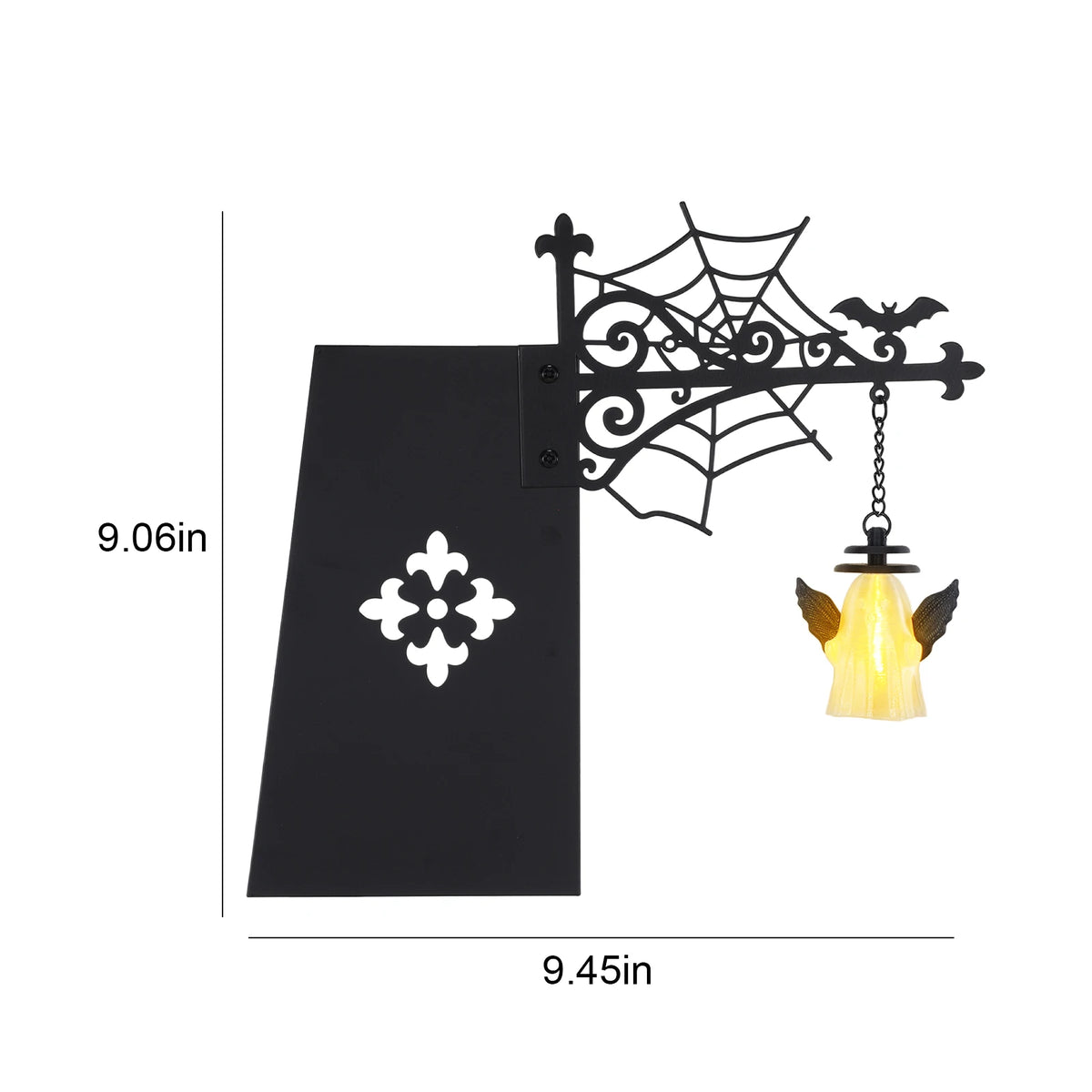 lampe bibliothèque vintage lampe suspendue chaîne motifs floraux noir décoratif chambre étude