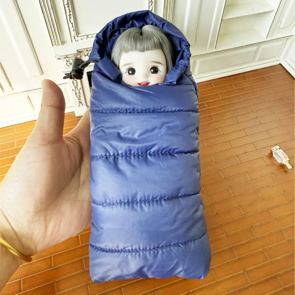 sac couchage miniature 14 ans plus tissu texture mat bleu vert rouge blanc noir