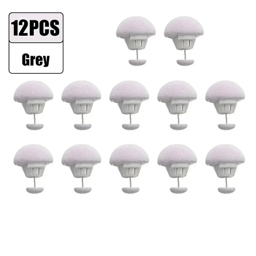 boutons lit moderne antidérapants tissu rose gris bleu fixateurs couette boîtes rangement