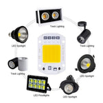 éclairage led cob 20w 30w 50w ip65 smart ic diy blanc jaune moderne