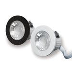 spots led ip65 3w 2700k 4000k 90260v ra92 noir blanc moderne adhésif