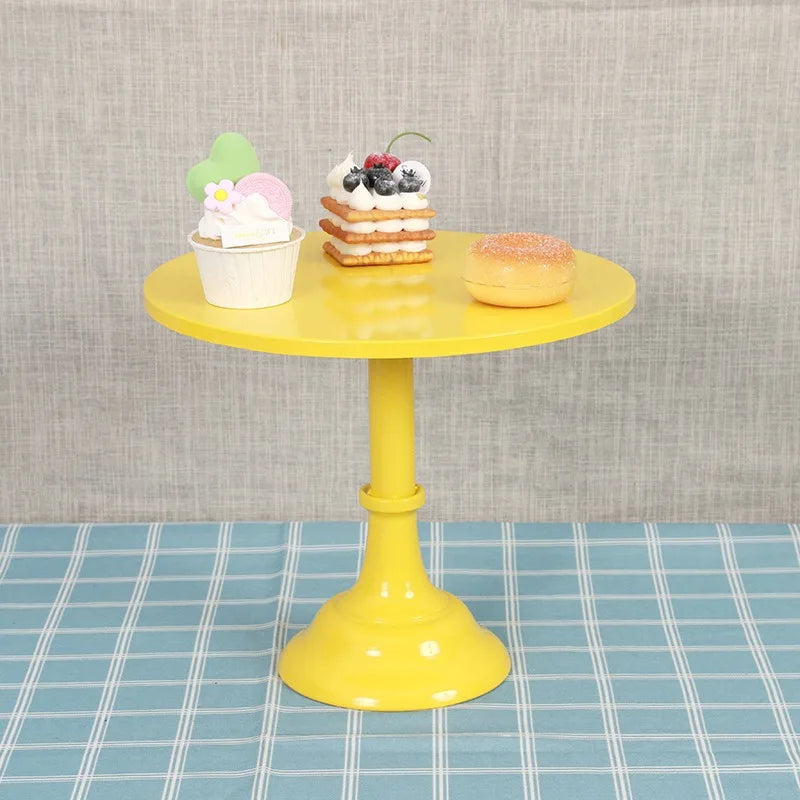 support gâteaux moderne bleu clair rose pâle blanc doré 10 12 pouces