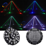 projecteur laser noir effet led rgbw télécommande dmx512 karaoké discothèque