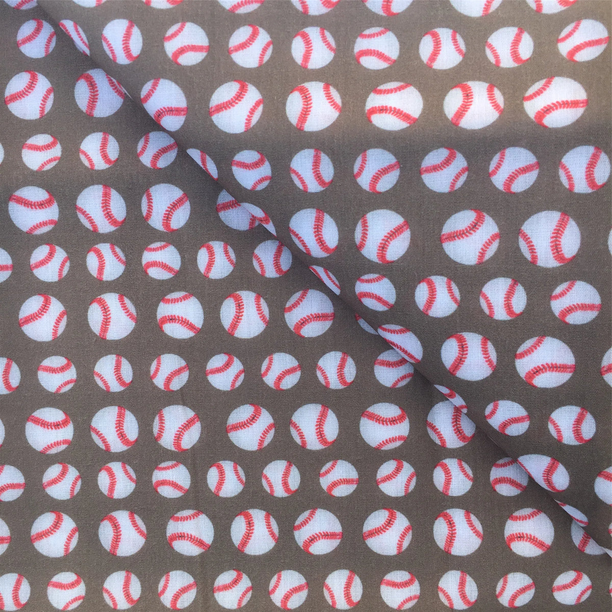 tissu imprimé sport boules baseball basket football coton polyester bricolage couture décoration maison