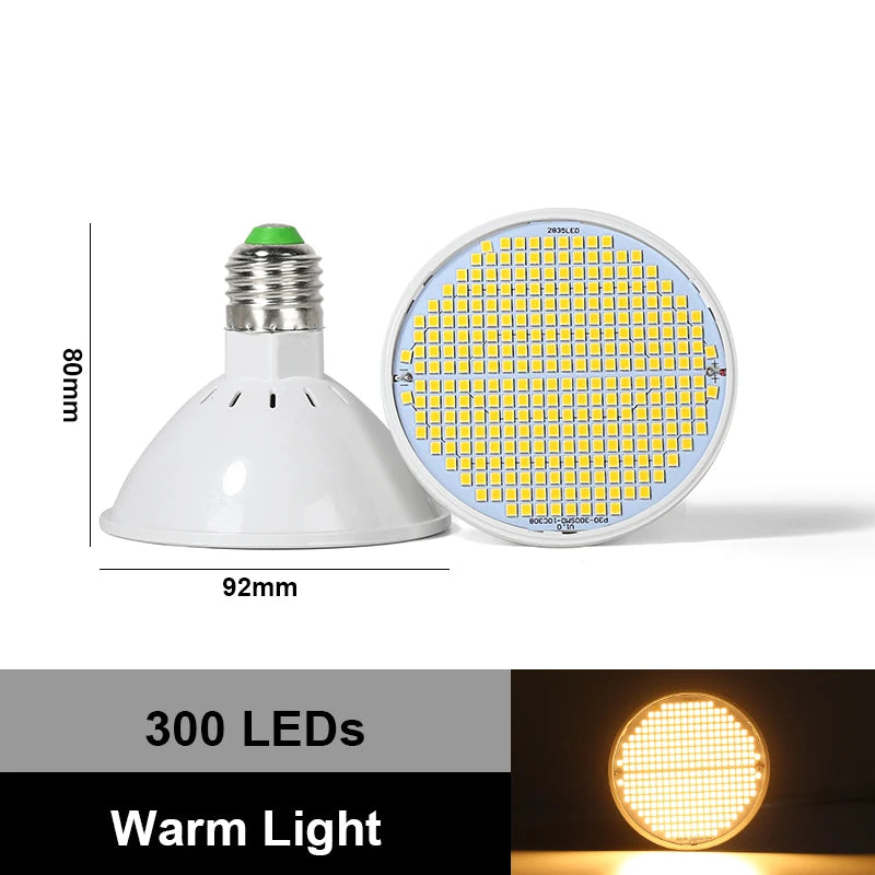 ampoule led croissance plante blanche violette rouge bleu e27 moderne 92x80mm