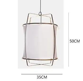 suspension lumineuse moderne blanc tissu fin opacité câble suspendu led 3000k 6000k