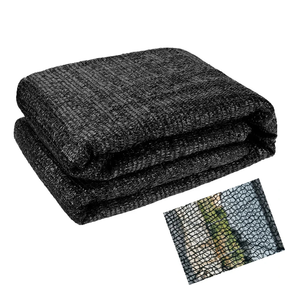 toile protection solaire noir maille fine clips jardin serre volailles 4x6m moderne uv