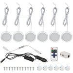 luminaire voiture blanc moderne led 12v télécommande câble adaptateur vis double face