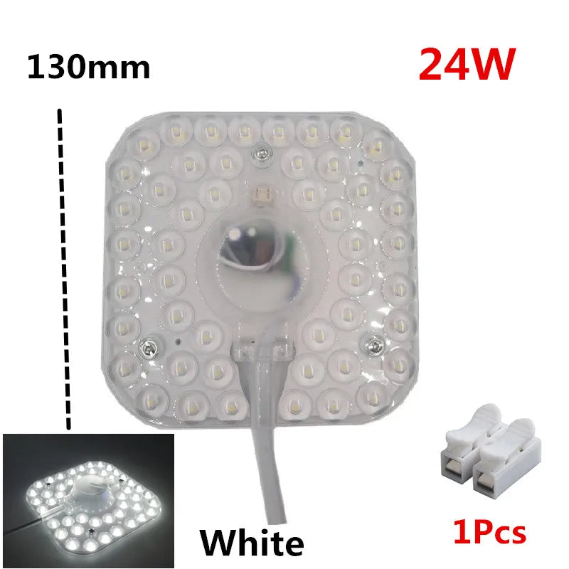 Module LED blanc 12W 18W 24W 36W naturel chaleureux moderne câble