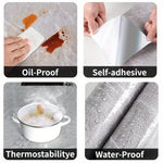 panneaux decoratifs marbre gris blanc adhesifs sol mur modernes pack 10 pieces