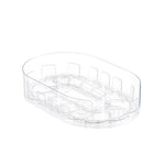 support rangement rotatif transparent moderne boissons réutilisable sans fixation visible