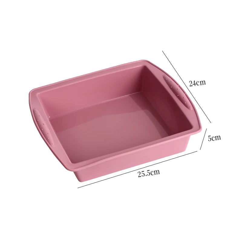 moules gâteaux silicone spatule pinceau pâte set rose clair modernes cuisine