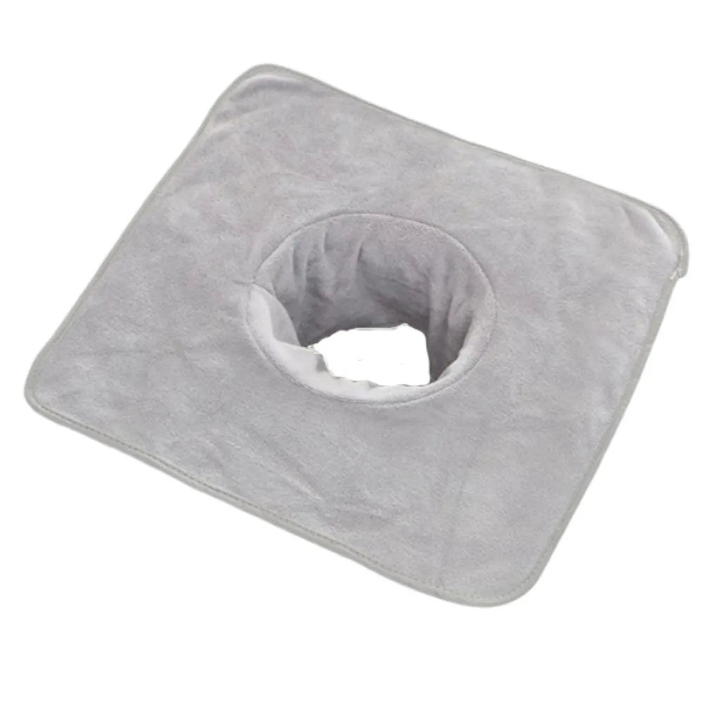 coussin massage velours doux bleu rose marron gris confortable moderne 35x35cm 40x80cm