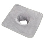 coussin massage velours doux bleu rose marron gris confortable moderne 35x35cm 40x80cm