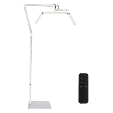 lampe table moderne réglable noir télécommande clips 360 rotation 180 pliage haute luminosité